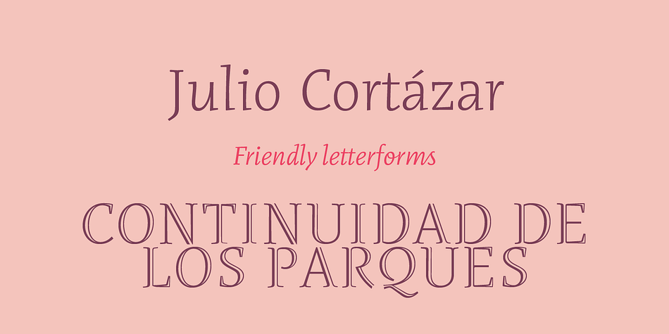 Rayuela is the result of a 2-year working process, at two postgraduate courses followed by Alejandro Lo Celso at the University of Reading, UK (1999-2000) and later at the ANRT Atelier National de Recherche Typographique, Nancy, France (2000-2001).