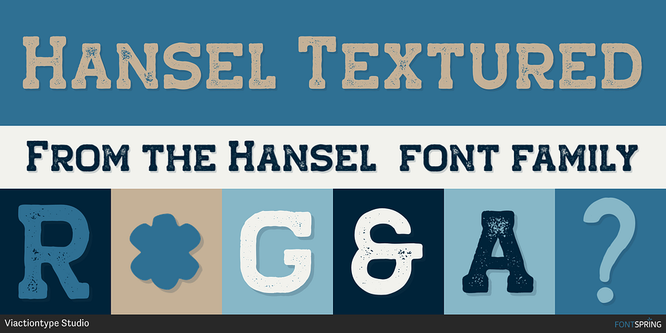 Hansel Textured Font