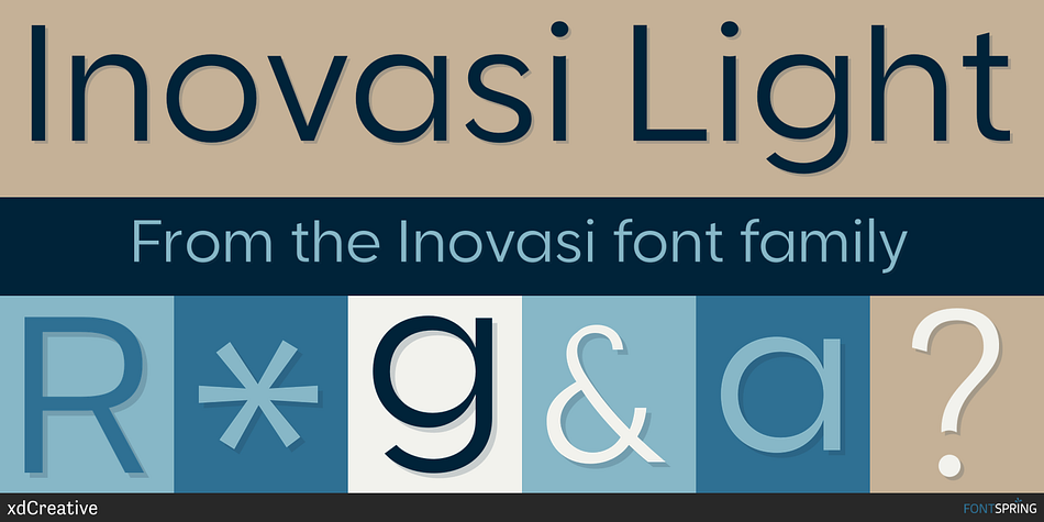 Inovasi Light Font