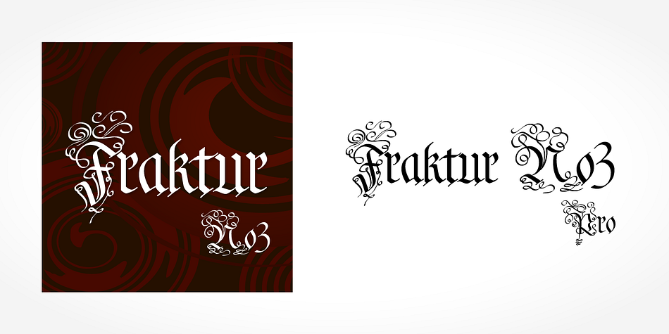 Blackletter is the classic "German" printing type.