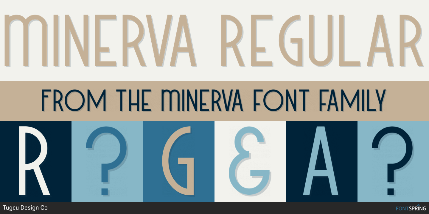 Fonts similar to Minerva