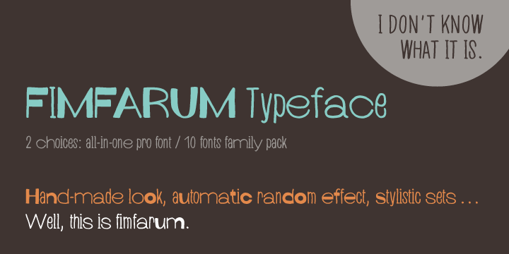 

Fimfarum is a word that the Czech actor and writer Jan Werich created for one of his magical fairy tales for children and adults.