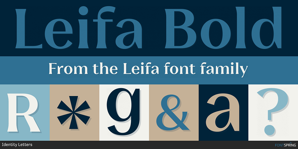 Leifa Bold Font
