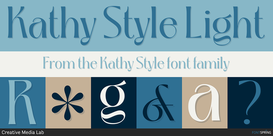 Kathy Style Light Font