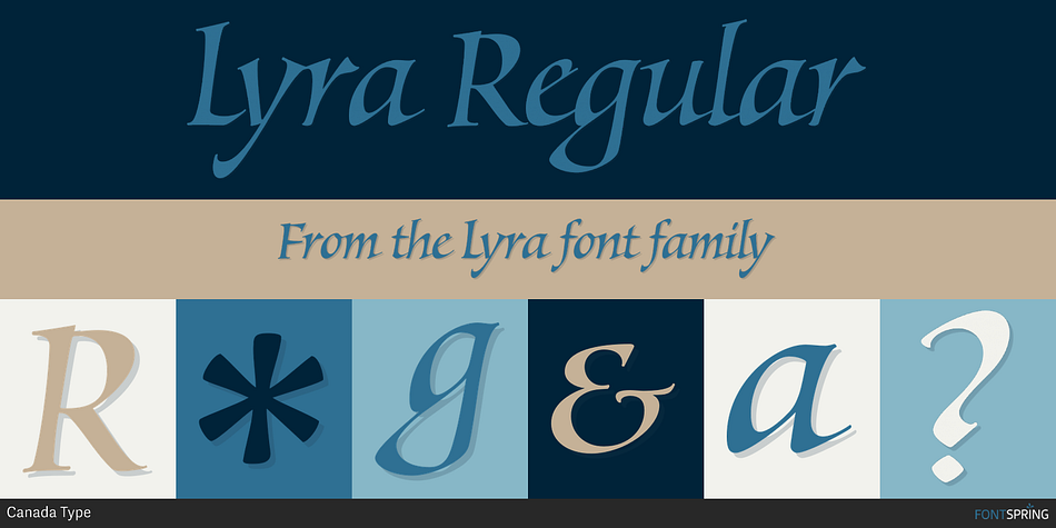 Lyra Regular Font