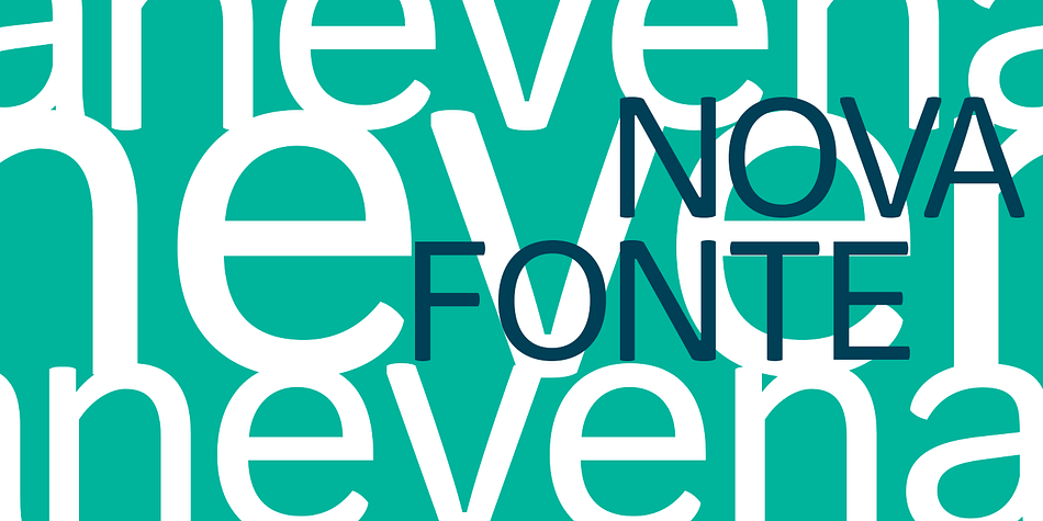 Displaying the beauty and characteristics of the Anevena font family.