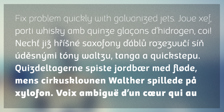 Emphasizing the popular Adria Grotesk font family.