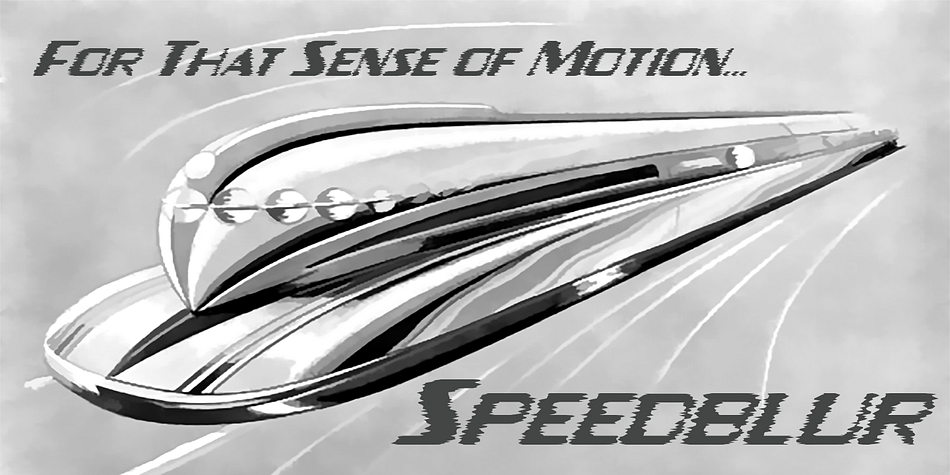 Speedblur - the name says it all really!