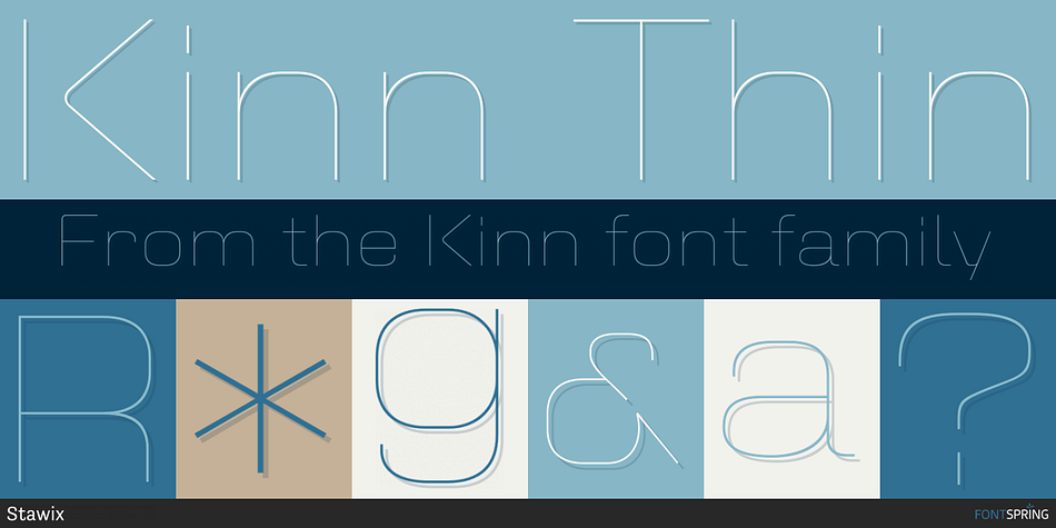 Kinn Thin Font