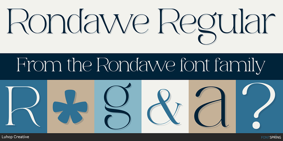 Rondawe Regular Font