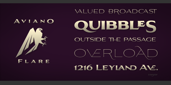 Aviano’s foundational extended classical forms give the face strength and power.