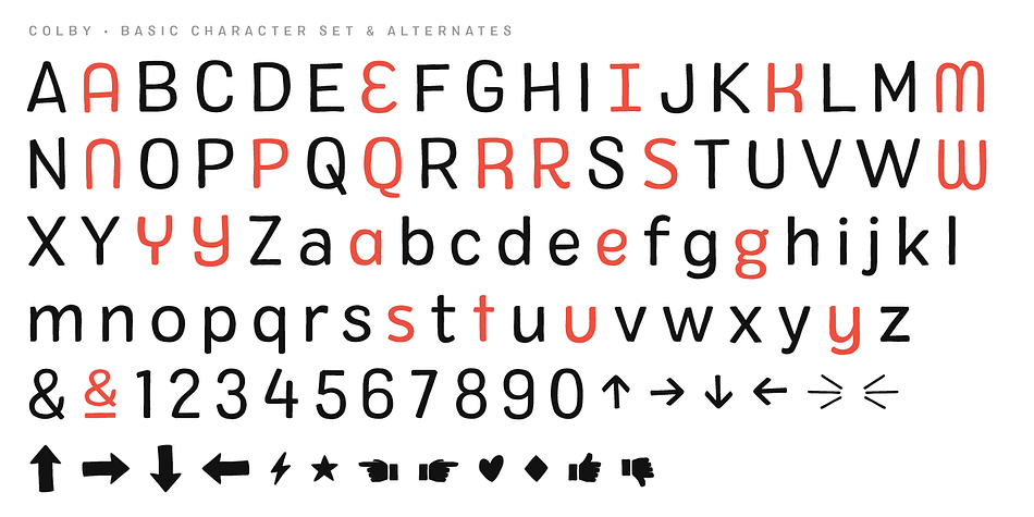 Colby Font