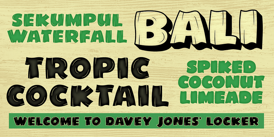 Tahitian Shores Font