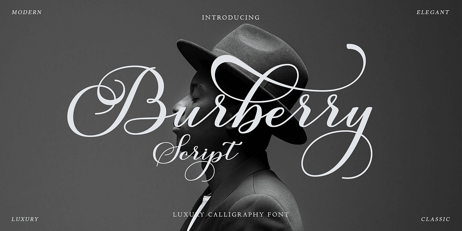 Burberry 2025 font generator