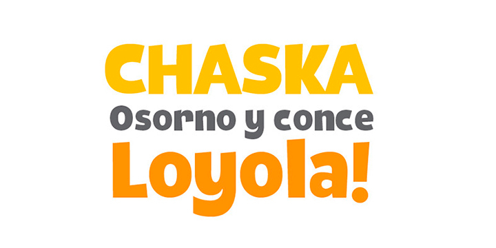 Displaying the beauty and characteristics of the Loyola! font family.