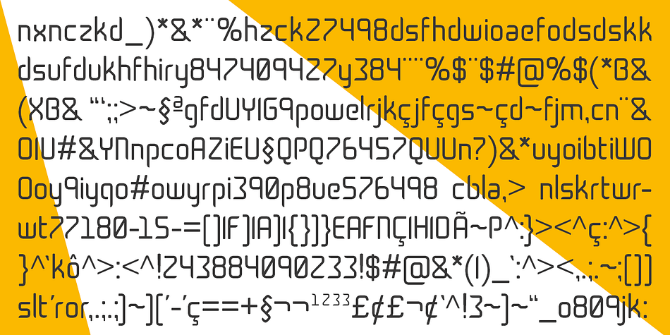 Created in 2014, this font family has been designed to serve sectors like financial services, modern industries, business and many other activities who needs a modern aspect in their communication.