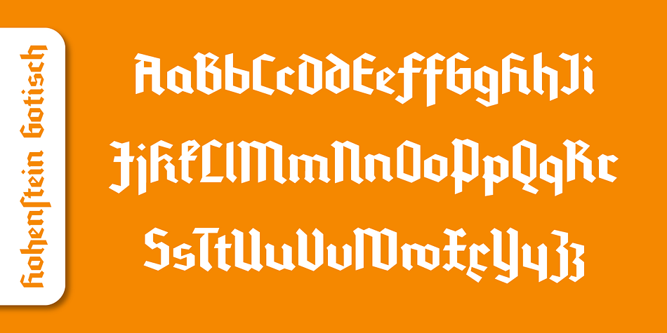 Starting in the 16th century and lasting well into the 20th century, most works in Germany were printed using blackletter types.