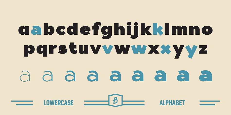 The Tide Sans family includes beautiful italics and an equally affable condensed set.