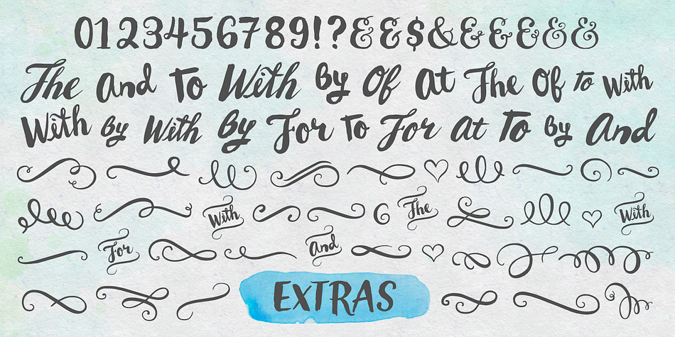 Highlighting the Wanderlust Letters font family.