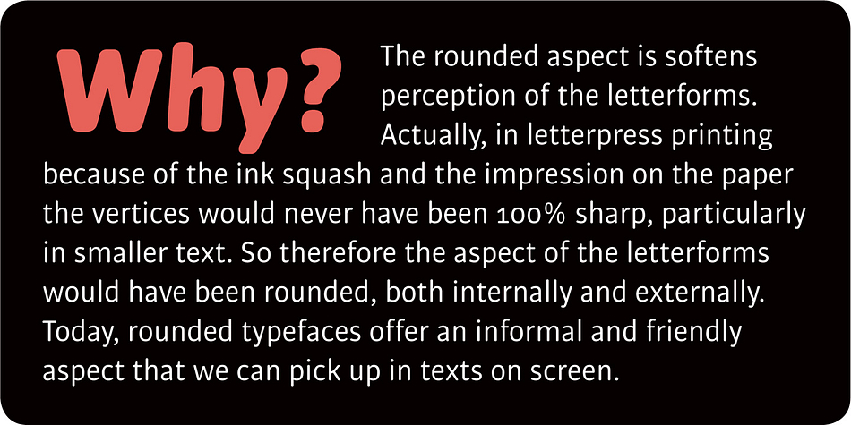 Highlighting the Bulo Rounded font family.