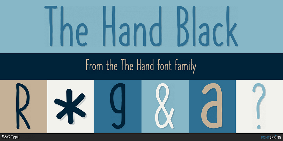 Hand Basic Font