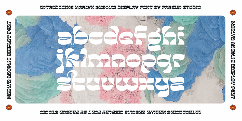Marlyn Angolie is a two font, retro family by Fargun Studio.
