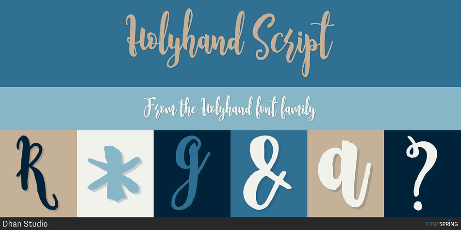 Holyhand Script Font