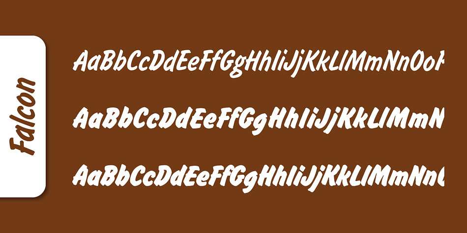 Emphasizing the favorited Falcon Pro font family.