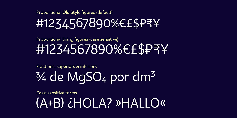 Bw Surco is a a twelve font family.