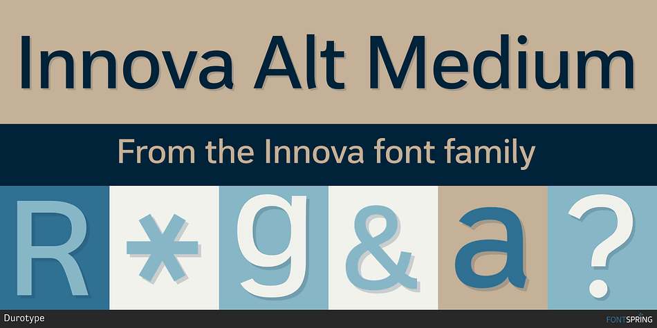 Innova Alt Medium Font