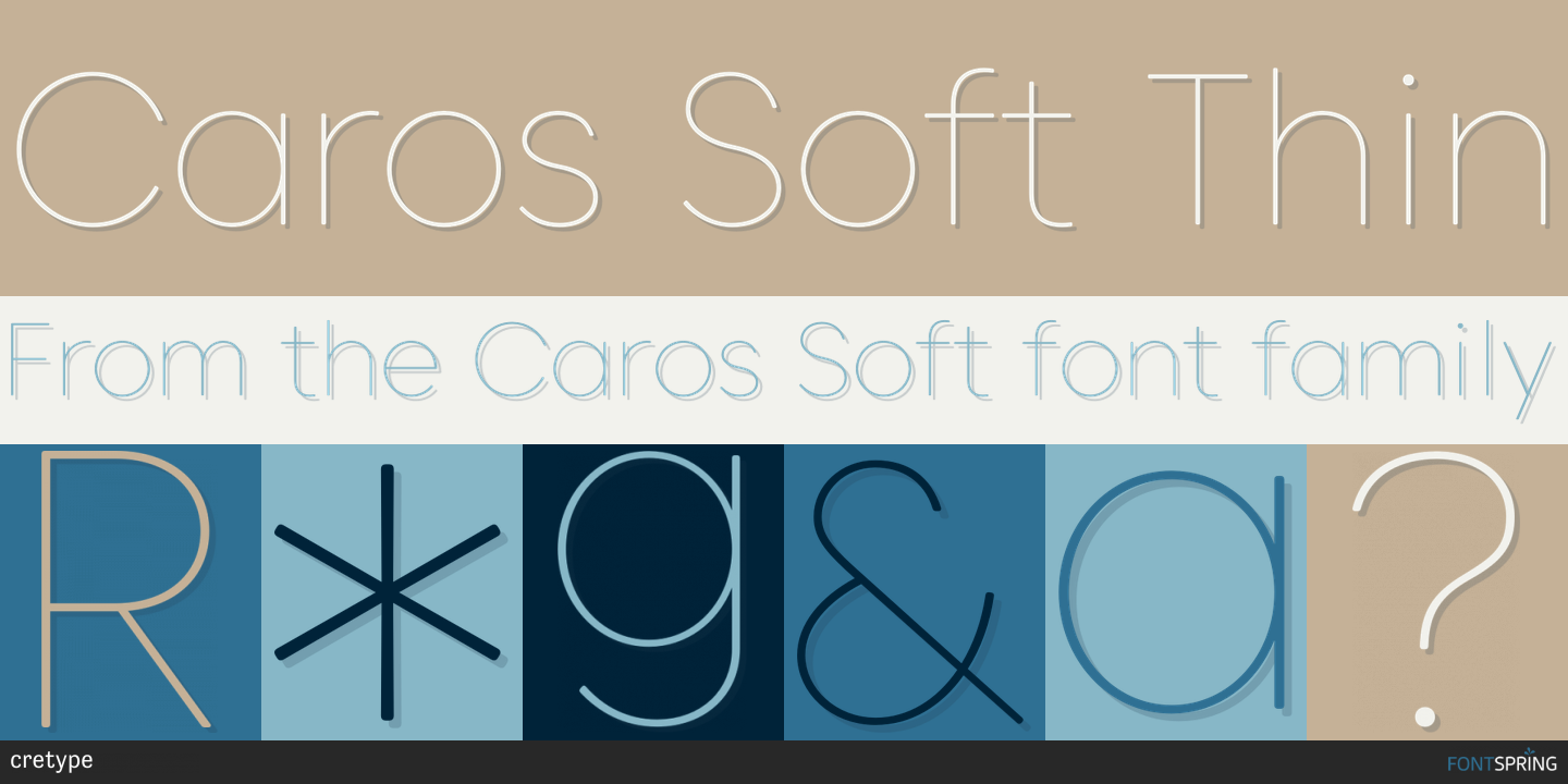 Similar Fonts To Caros Soft