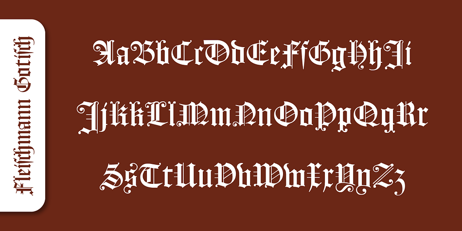 Starting in the 16th century and lasting well into the 20th century, most works in Germany were printed using blackletter types.