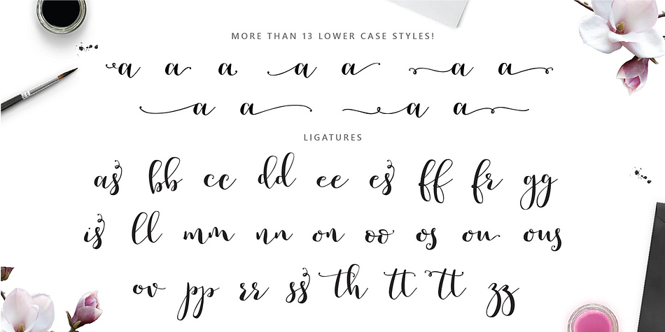 Font lovers will have so much fun, and everything you create will be a completely unique work of art.