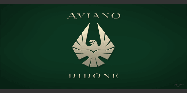The Aviano series returns with a Didone or Modern face.