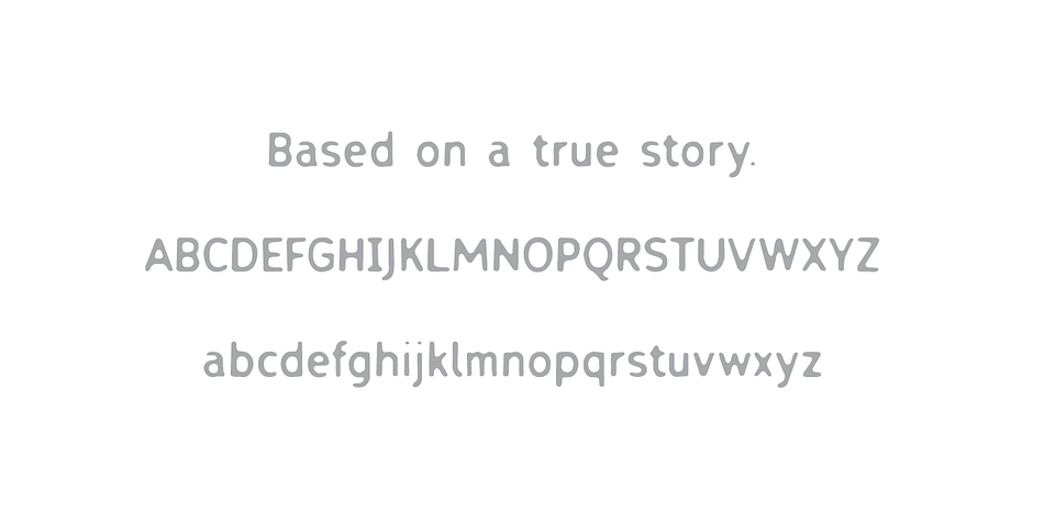 At first impression this font is very readable, but upon closer examination you