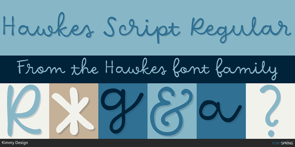 Hawkes Script Regular Font