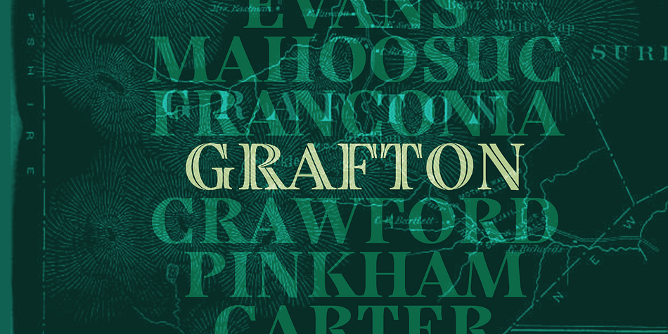 Grafton Titling was designed for dramatic impact.