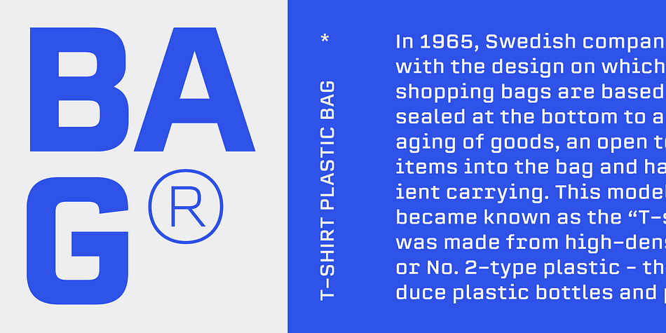 The concept behind this typeface was uncompromisingly function driven, which was to provide a clear and effective medium for communication and a modern alternative to similar fonts in the aforementioned category.