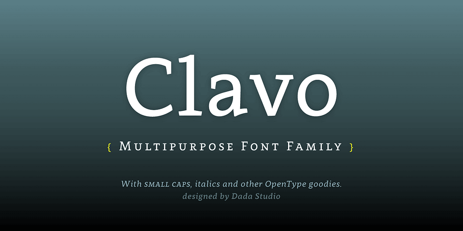Clavo was picked for the EXHIBITION CALL FOR TYPE - NEW TYPEFACES and is presented in the Gutenberg Museum in Mainz, Germany.