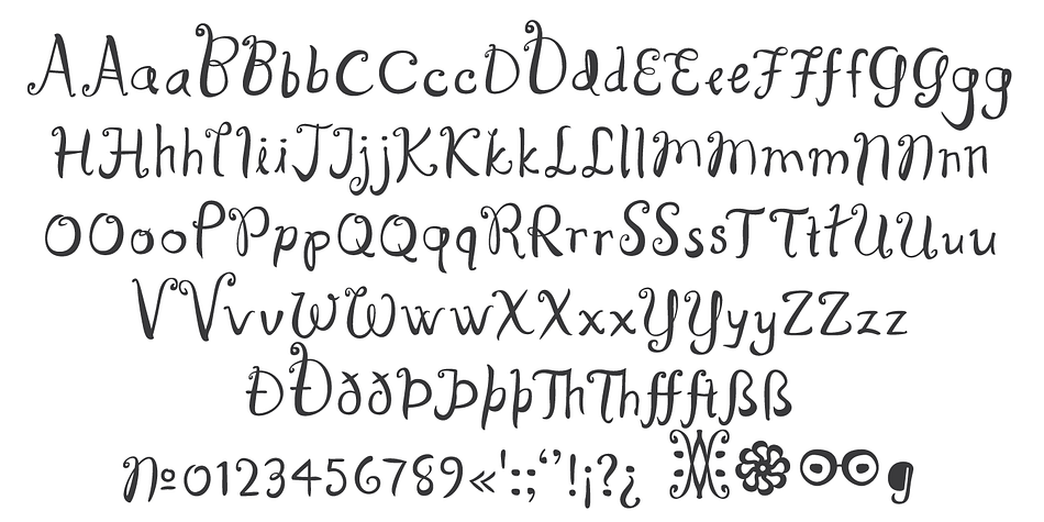 Storyville contains two interchangeable sets of forms drawn in the doodly, loose and organic way now conspicuously popular with today