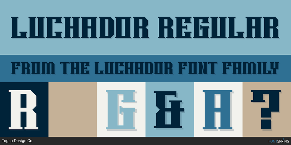 Luchador Regular Font