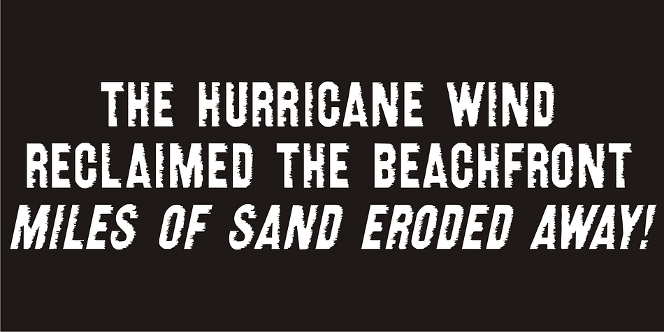 Displaying the beauty and characteristics of the Erosion JNL font family.