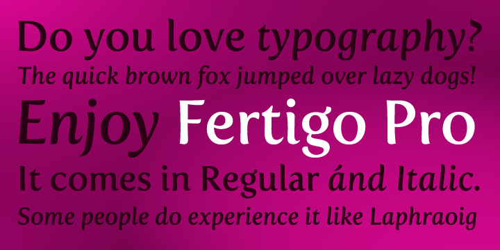 Enjoy Fertigo Pro.