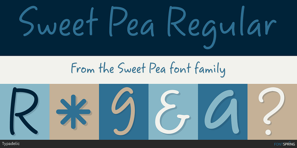 Sweet Pea Font