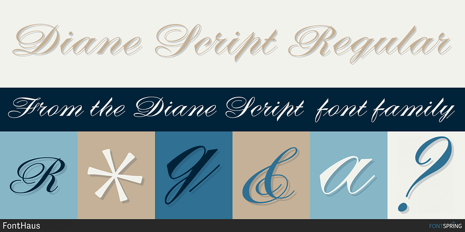 Diane Script Regular Font