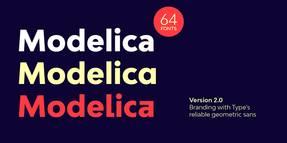 Designed by Alberto Romanos, Bw Modelica is a minimal, robust, reliable & pragmatic geometric sans.