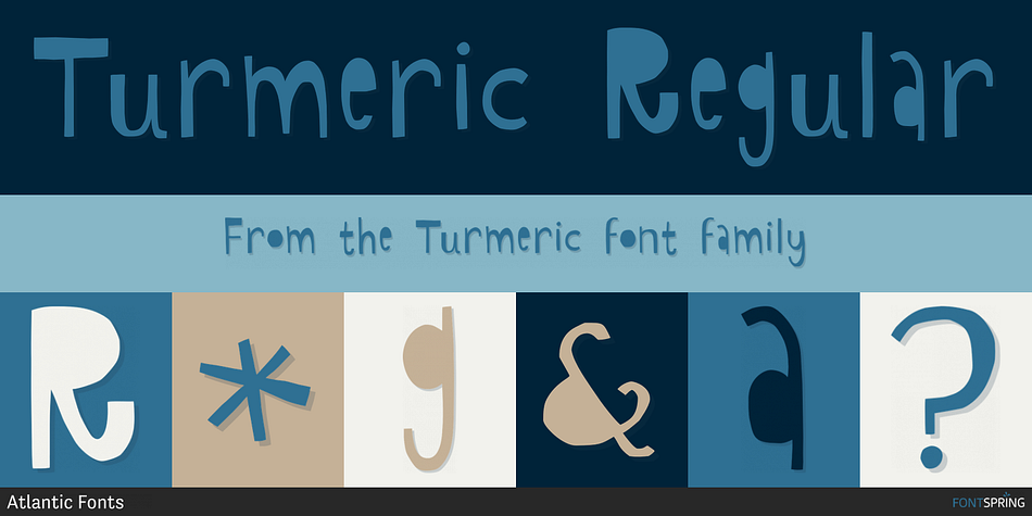 Turmeric Regular Font