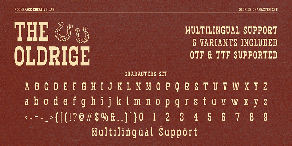 Oldridge Font