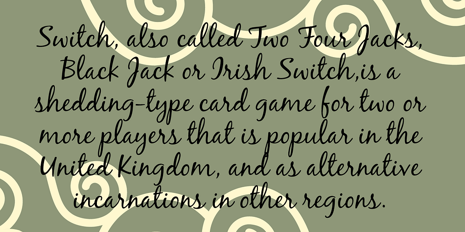 Displaying the beauty and characteristics of the Black Jack Pro font family.