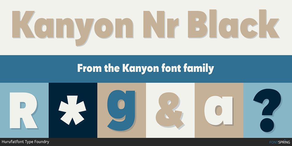 Kanyon Narrow Font